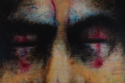 52a Detail Rascals on the road I (60x80) Acryl op doek